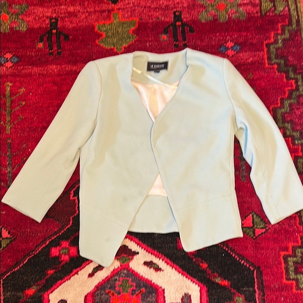 Le Chateau Light Blue Women's Blazer